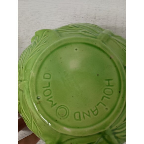 VTG 60s Covered White Rabbits Cabbage Serving Dish Retro Mid Century Modern - Picture 9 of 12